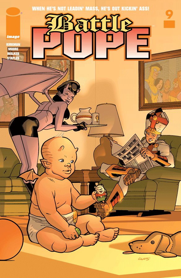 Cover of Battle Pope (2005) - #9