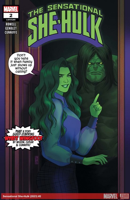 Cover of Sensational She-Hulk (2023) - #2