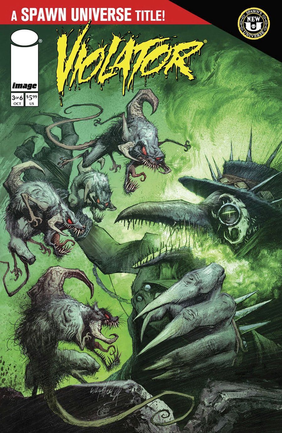 Cover of Spawn: Violator (2024) - #3