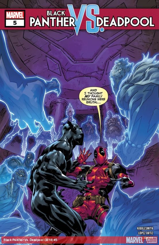 Cover of Black Panther Vs. Deadpool (2018) - #5