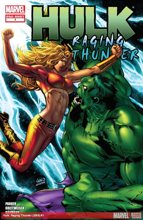Cover of Hulk: Raging Thunder (2008) - #1