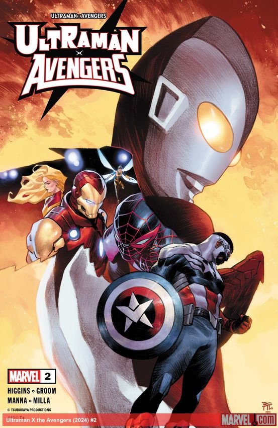 Cover of Ultraman X The Avengers (2024) - #2