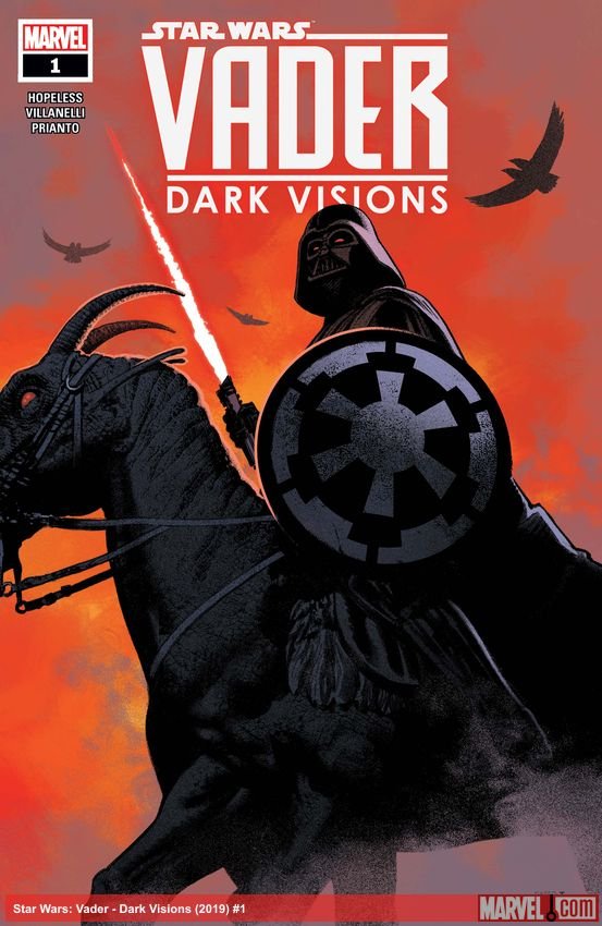 Cover of Star Wars: Vader - Dark Visions (2019) - #1