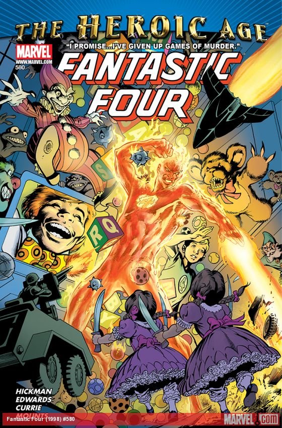 Cover of Fantastic Four (1998) - #580