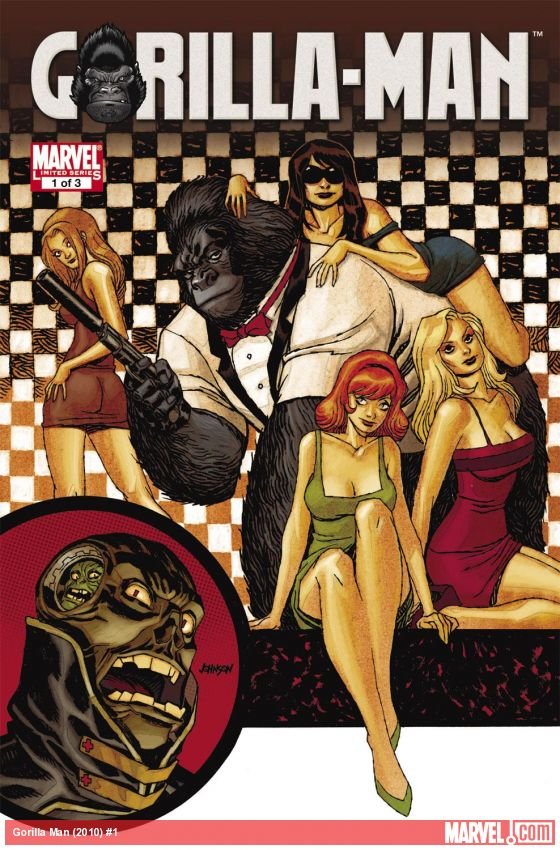 Cover of Gorilla Man (2010) - #1