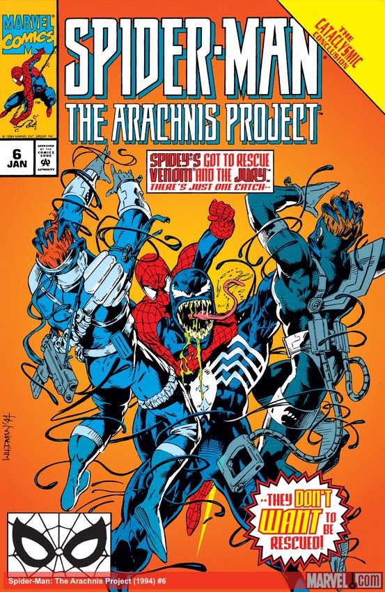 Cover of Spider-Man: The Arachnis Project (1994) - #6