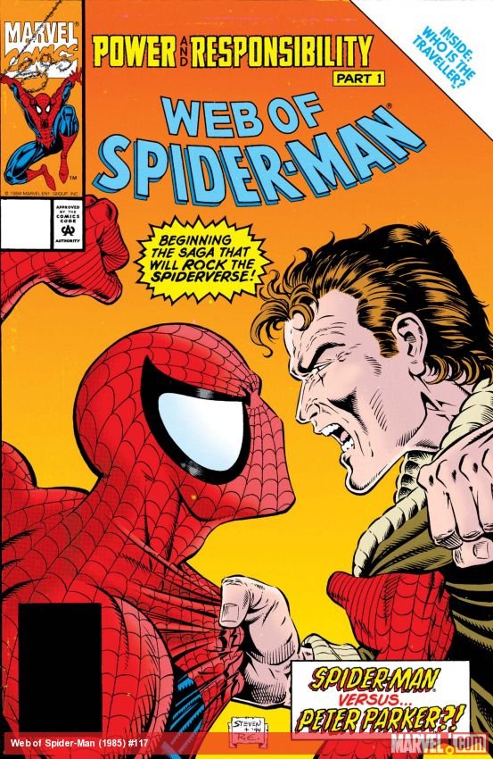 Cover of Web Of Spider-Man (1985) - #117