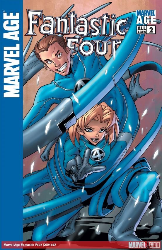 Cover of Marvel Age Fantastic Four (2004) - #2