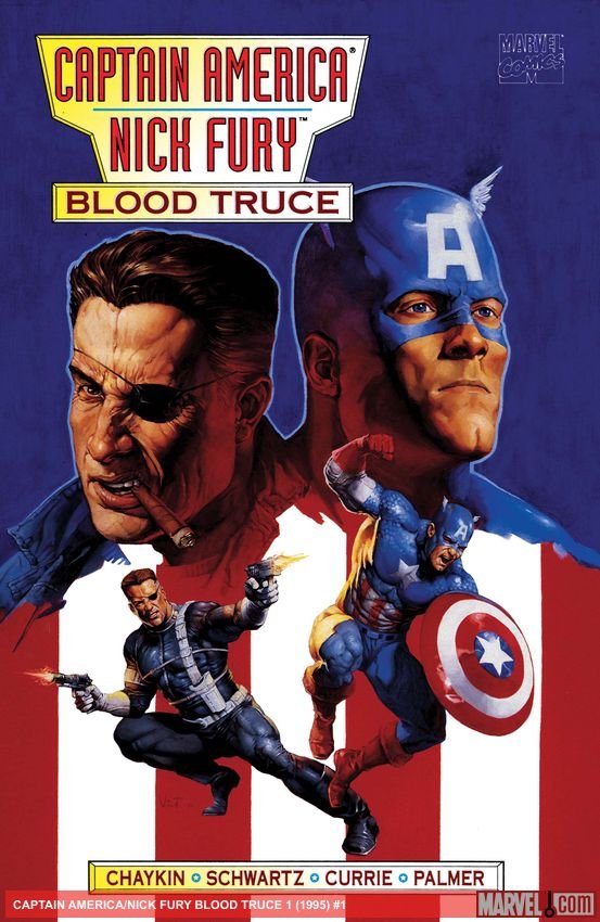 Cover of Captain America/Nick Fury: Blood Truce (1995) - #1