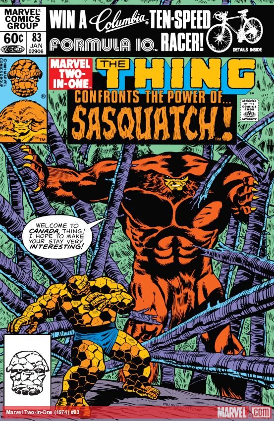 Cover of Marvel Two-In-One (1974) - #83