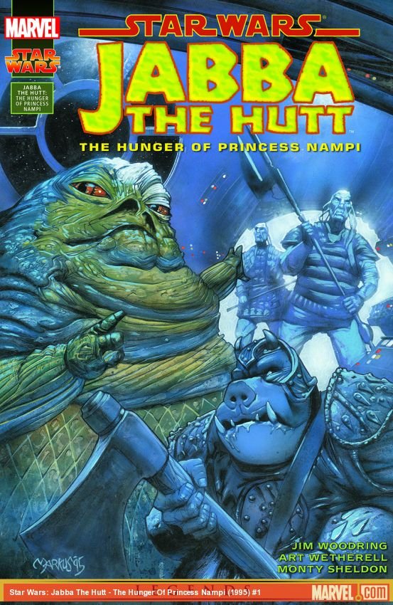 Cover of Star Wars: Jabba The Hutt - The Hunger Of Princess Nampi (1995) - #1