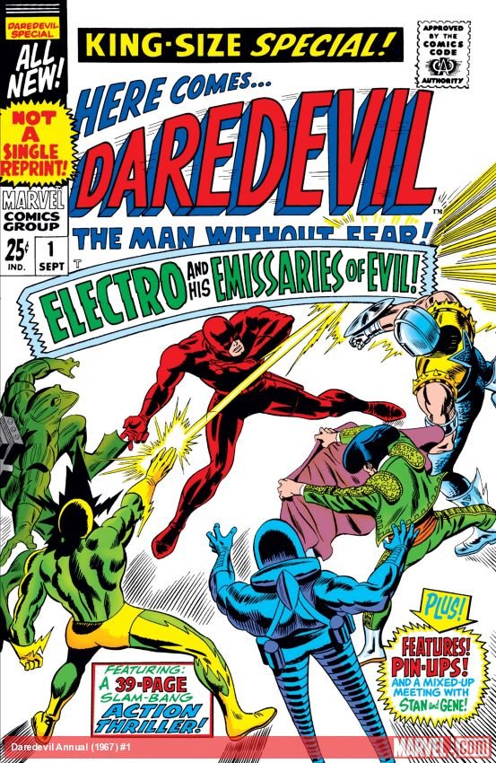 Cover of Daredevil Annual (1967) - #1