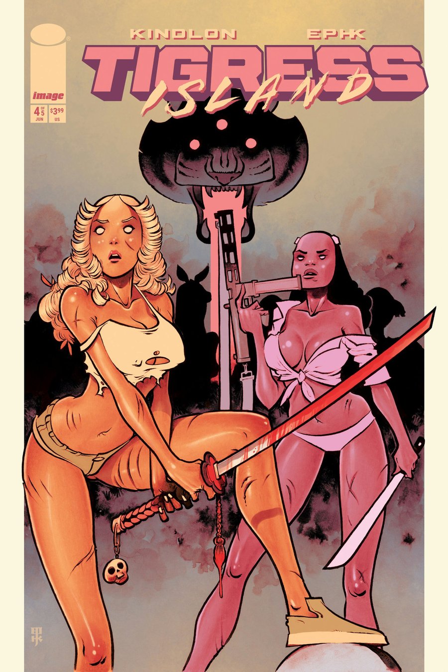 Cover of Tigress Island (2026) - #4