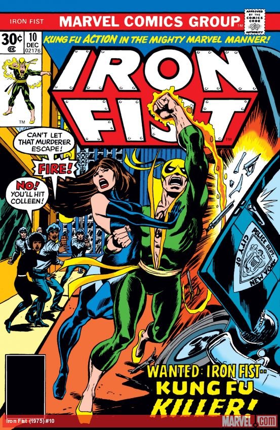 Cover of Iron Fist (1975) - #10