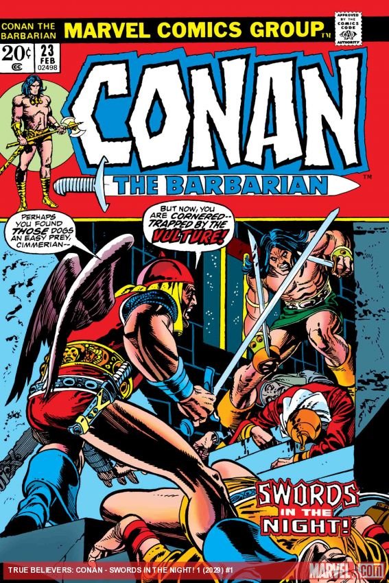 Cover of True Believers: Conan - Swords in the Night (2019) - #1