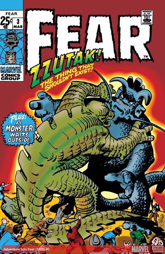 Cover of Adventure Into Fear (1970) - #3