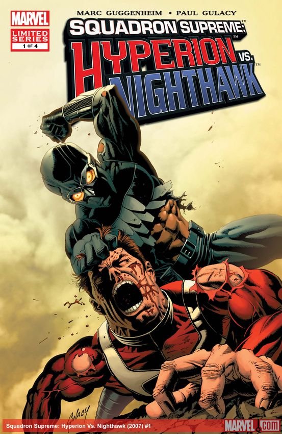 Cover of Squadron Supreme: Hyperion Vs. Nighthawk (2007) - #1
