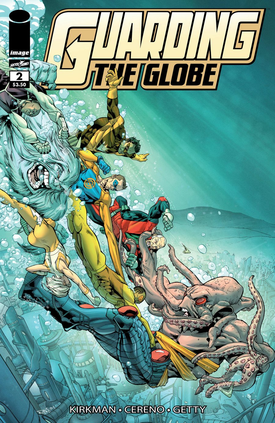 Cover of Guarding The Globe (2010) - #2