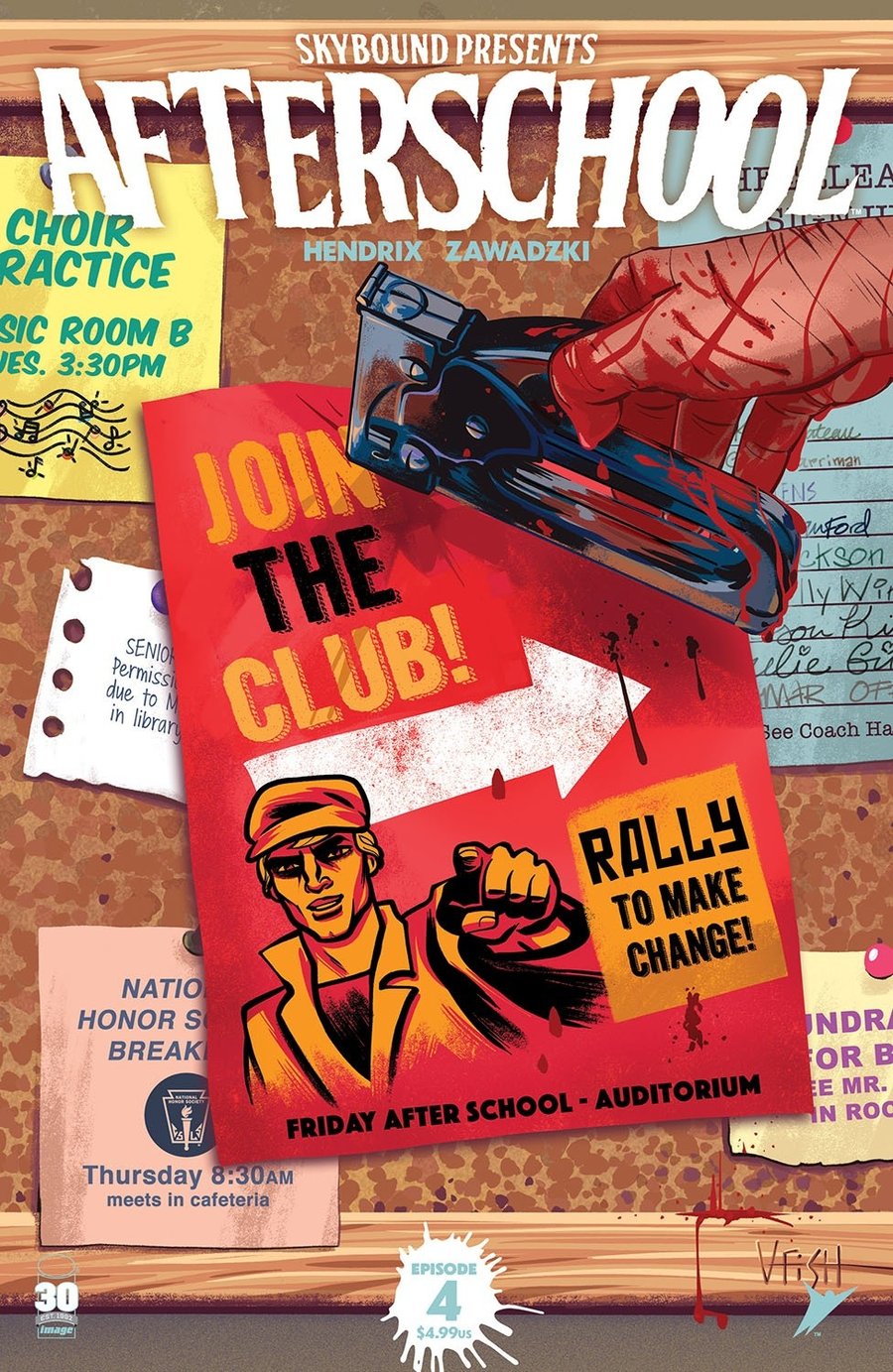 Cover of Skybound Presents: Afterschool (2022) - #4