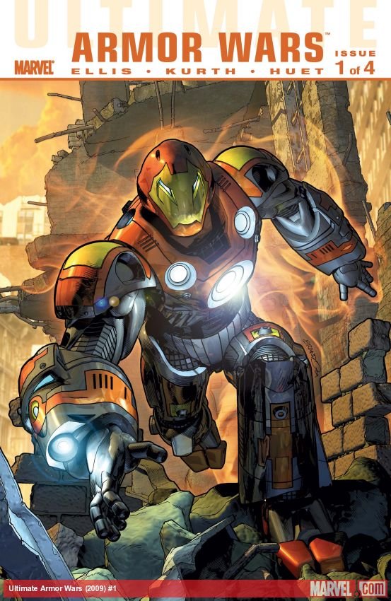 Cover of Ultimate Armor Wars (2009) - #1