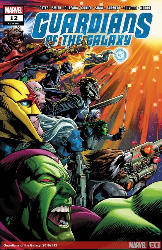 Cover of Guardians Of The Galaxy (2019) - #12