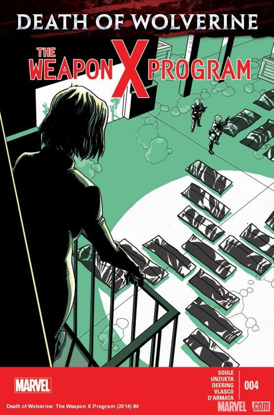 Cover of Death Of Wolverine: The Weapon X Program (2014) - #4