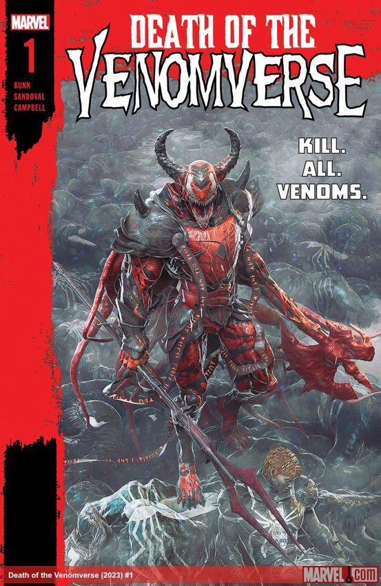Cover of Death Of The Venomverse (2023) - #1
