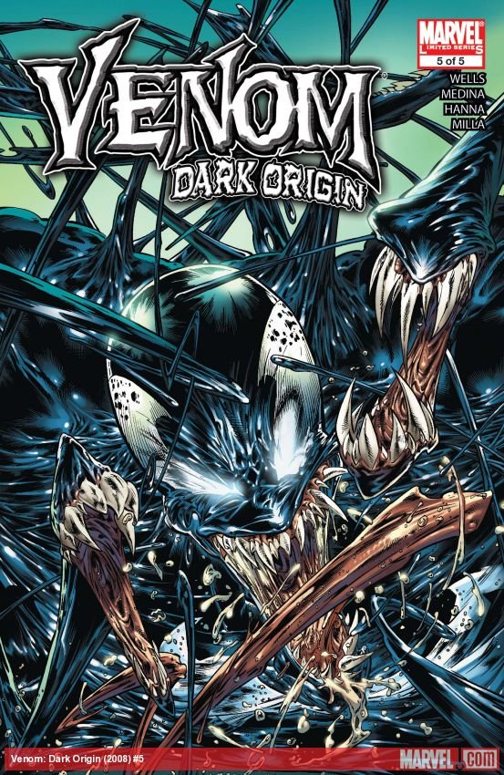 Cover of Venom: Dark Origin (2008) - #5