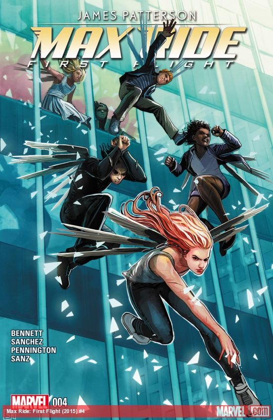 Cover of Max Ride: First Flight (2015) - #4