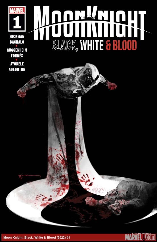 Cover of Moon Knight: Black, White & Blood (2022) - #1