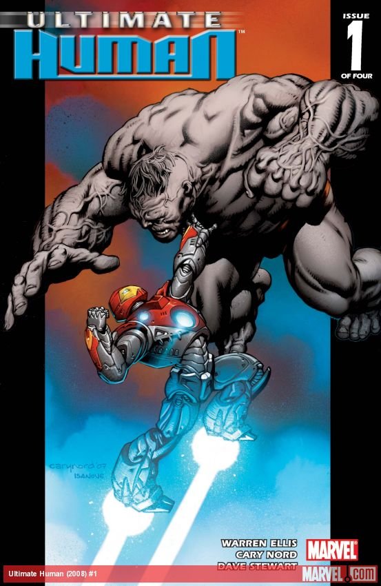 Cover of Ultimate Human (2008) - #1