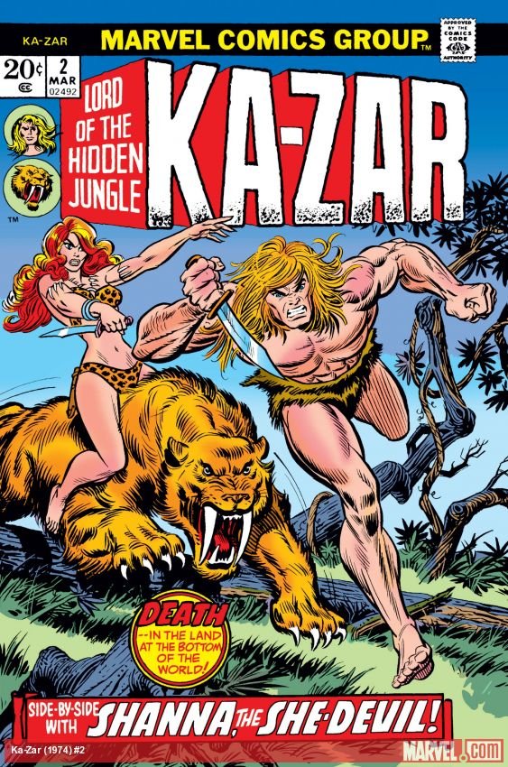 Cover of Ka-Zar (1974) - #2