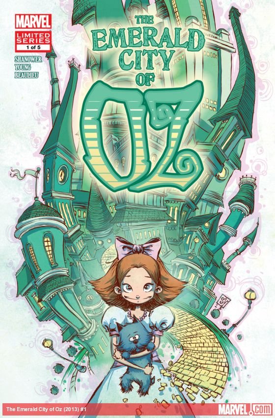 Cover of The Emerald City Of Oz (2013) - #1