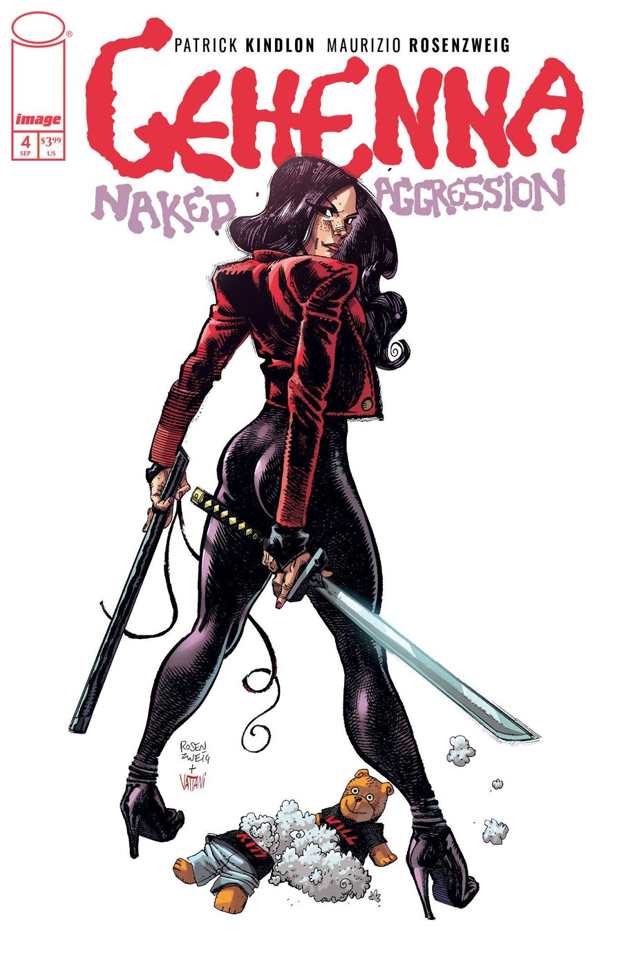 Cover of Gehenna Naked Aggression (2025) - #4