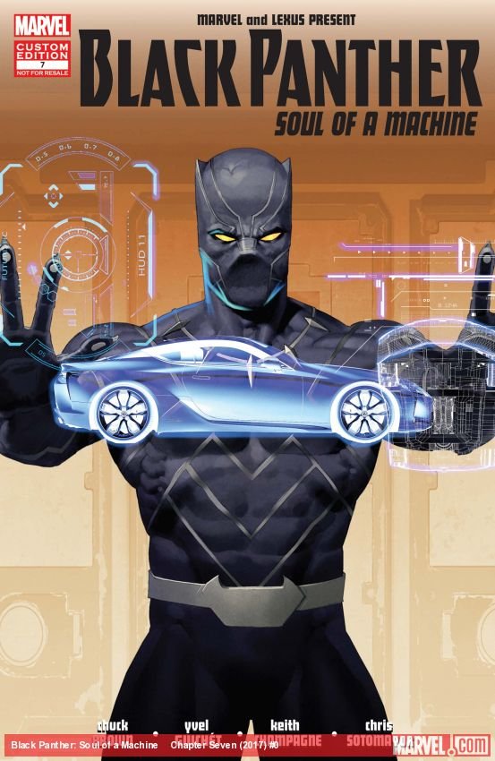 Cover of Black Panther: Soul of a Machine – Chapter Seven (2018) - #7