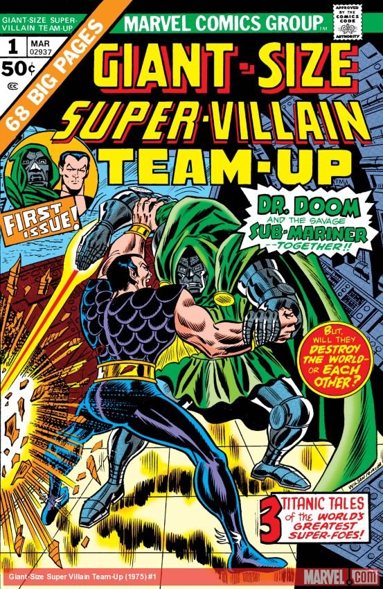 Cover of Giant-Size Super Villain Team-Up (1975) - #1
