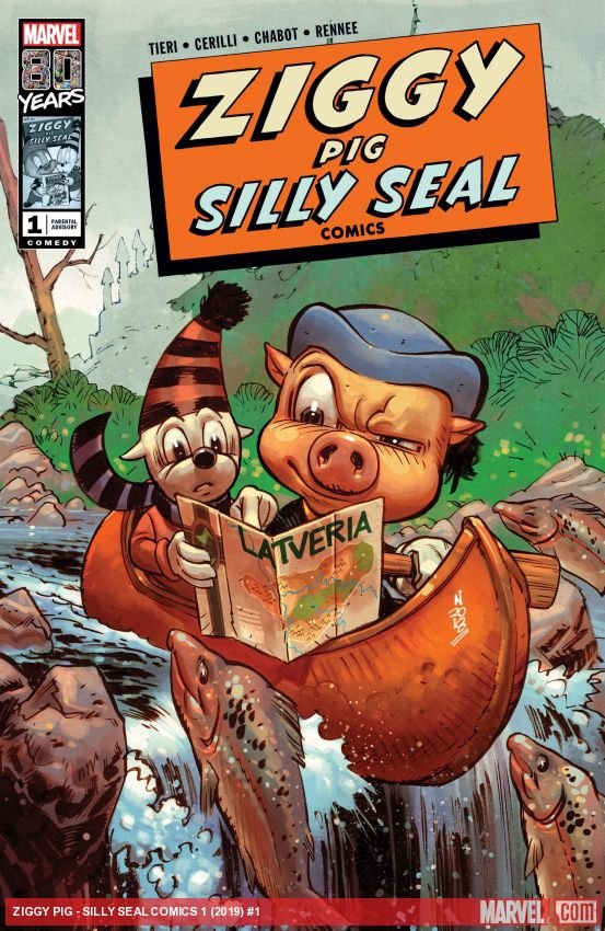 Cover of Ziggy Pig - Silly Seal Comics (2019) - #1