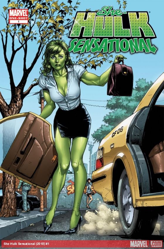 Cover of She-Hulk Sensational (2010) - #1