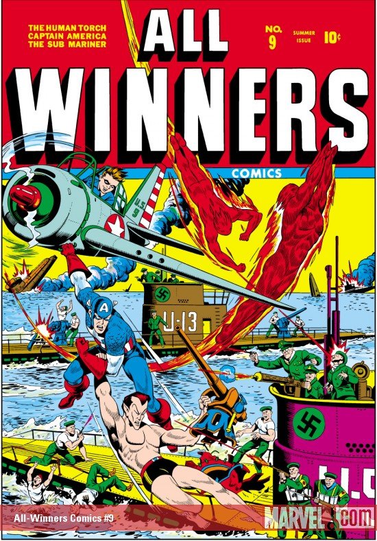 Cover of All-Winners Comics (1941) - #9