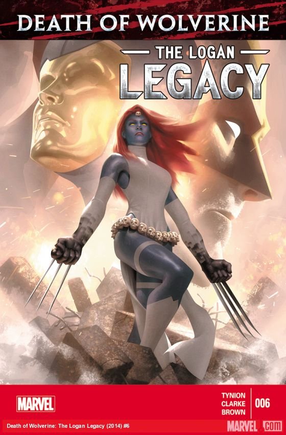 Cover of Death Of Wolverine: The Logan Legacy (2014) - #6