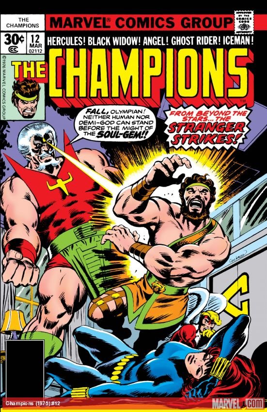 Cover of Champions (1975) - #12