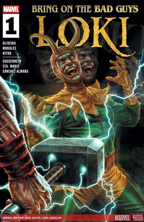 Cover of Bring On The Bad Guys: Loki (2025) - #1