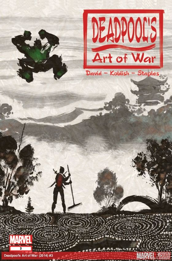 Cover of Deadpool's Art Of War (2014) - #3