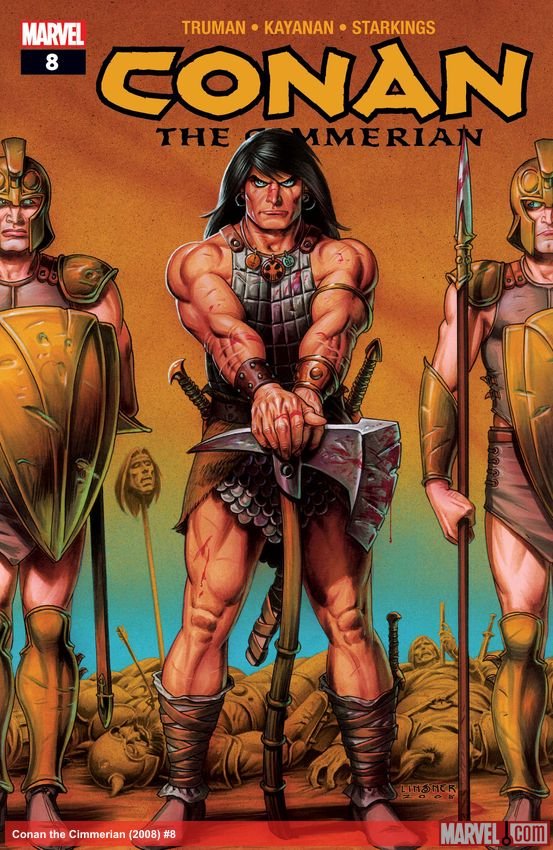 Cover of Conan The Cimmerian (2008) - #8