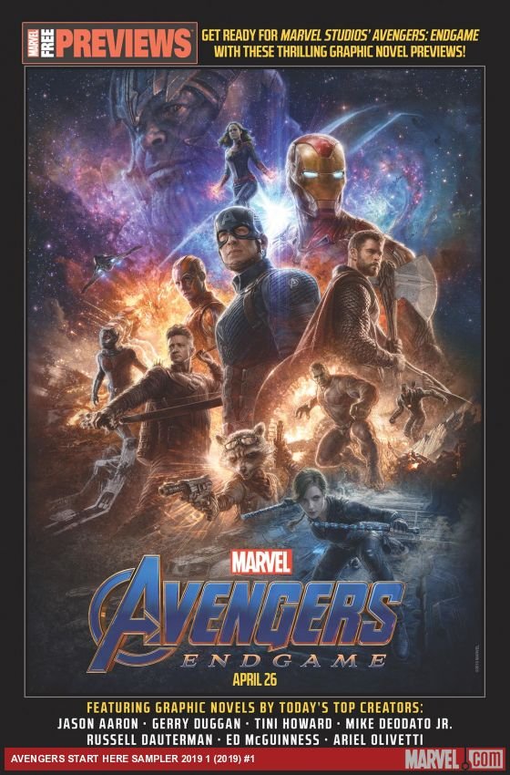 Cover of Avengers Start Here Sampler (2019) - #1