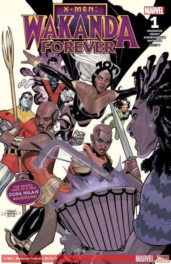 Cover of Wakanda Forever: X-Men (2018) - #1