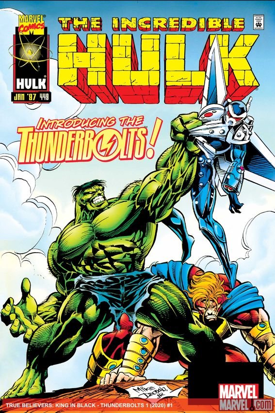 Cover of True Believers: King In Black - Thunderbolts (2020) - #1