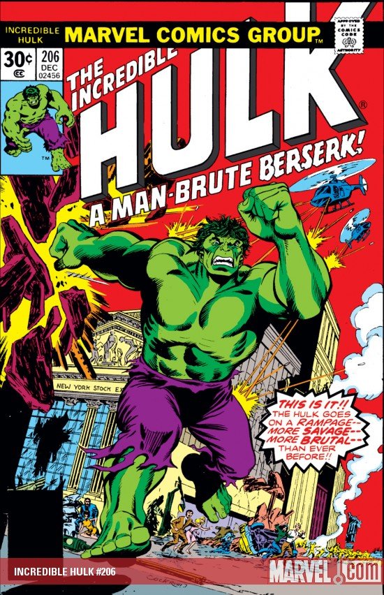 Cover of Incredible Hulk (1962) - #206