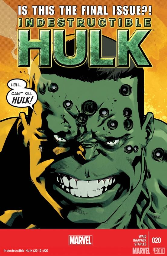 Cover of Indestructible Hulk (2012) - #20