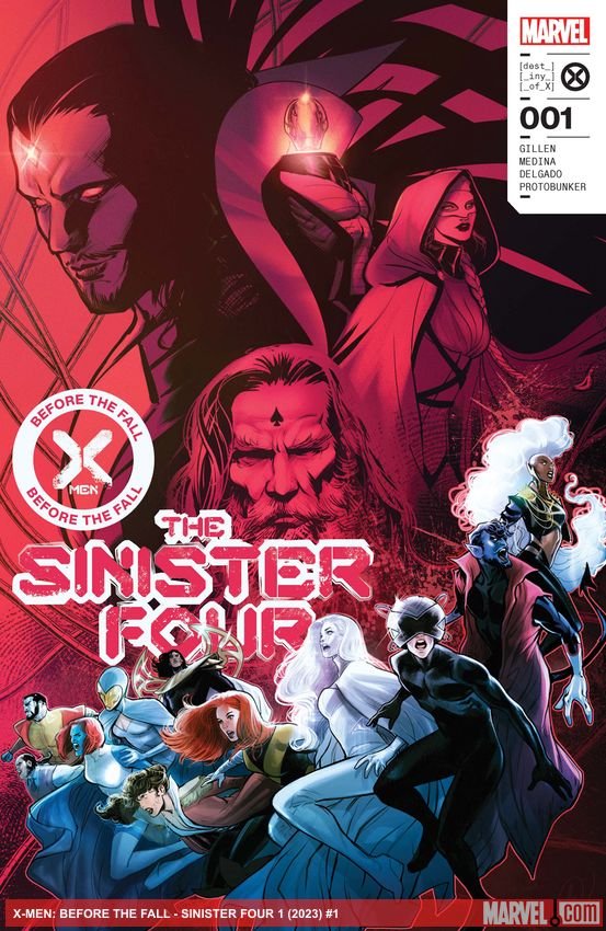 Cover of X-Men: Before The Fall - Sinister Four (2023) - #1